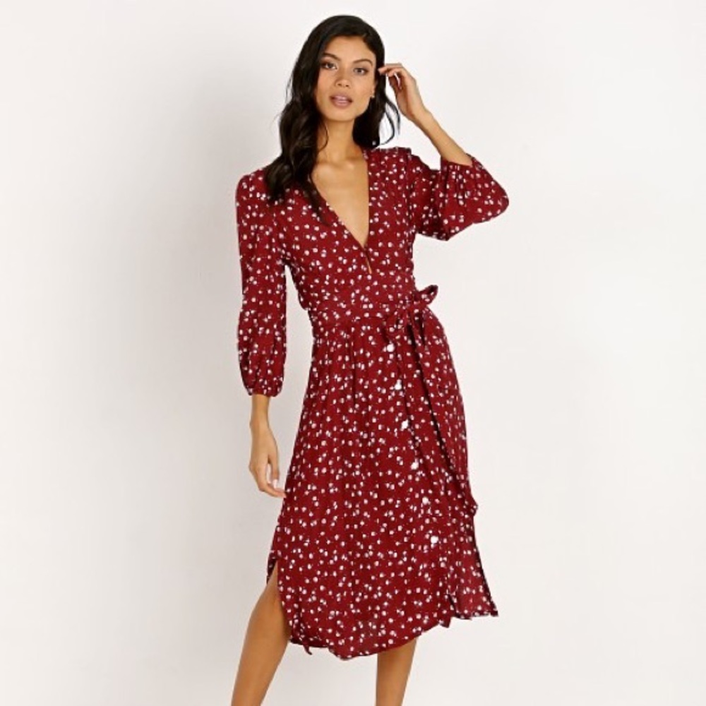 Faithfull the Brand Chloe Floral Midi Dress